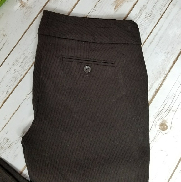 The Limited Brown Ribbed Straight Cut Dress Pant - Picture 4 of 7